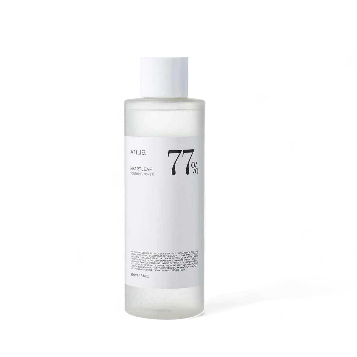 ónico Heartleaf 77% Soothing de ANUA, ideal para calmar e hidratar la piel irritada.