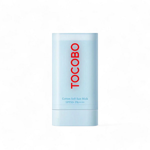Cotton Soft Sun Stick SPF50+ PA++++ para protección solar con control de sebo.