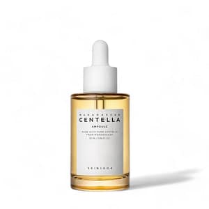 Madagascar Centella Ampoule de Skin1004, ampolla calmante e hidratante con extracto de Centella Asiática.