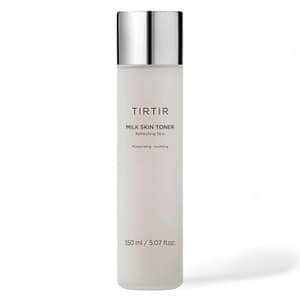 Milk Skin Toner de TIRTIR, tónico calmante e iluminador para pieles sensibles y propensas al acné