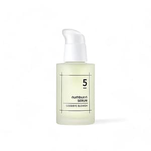 No.5 Goodbye Blemish Serum de Numbuzin, suero para reducir imperfecciones y mejorar el tono de la piel.