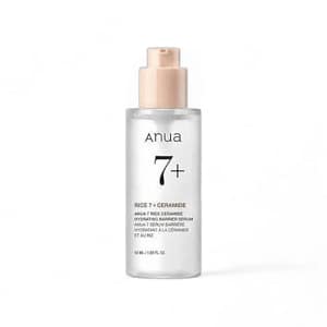 Sérum Anua con arroz y 7 ceramidas para hidratar profundamente y fortalecer la barrera cutánea, frasco de 50ml.