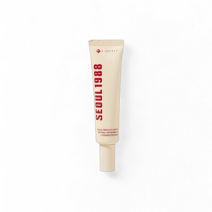 Crema de ojos Seoul 1988 con retinal liposome 4% y fermento de soya, reafirma y reduce líneas de expresión.