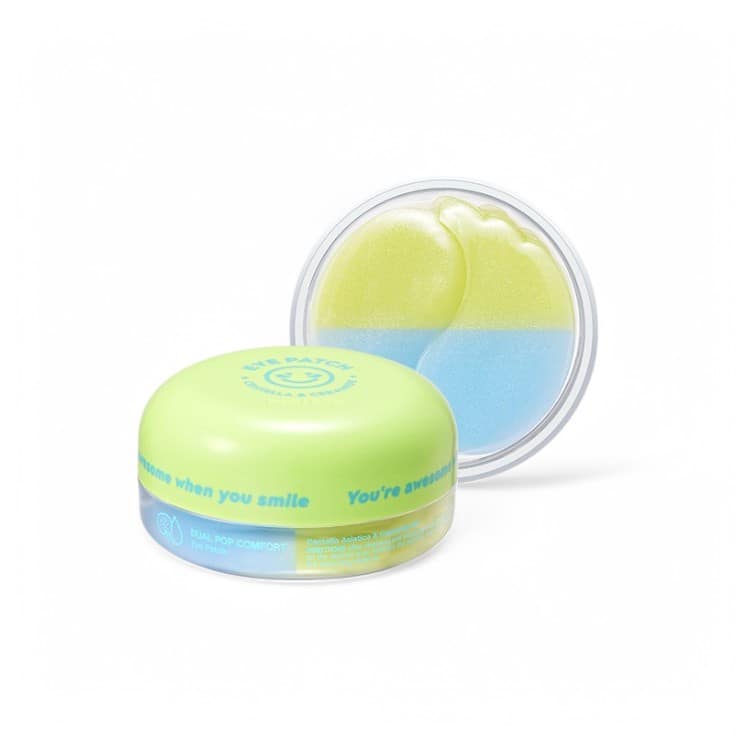 SNP Dual Pop Comfort Eye Patch, parches para ojos con efecto refrescante e hidratante