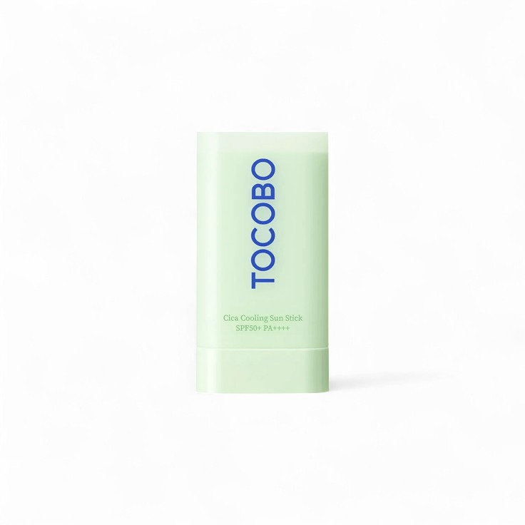Tocobo Cica Cooling Sun Stick SPF50+ con efecto refrescante