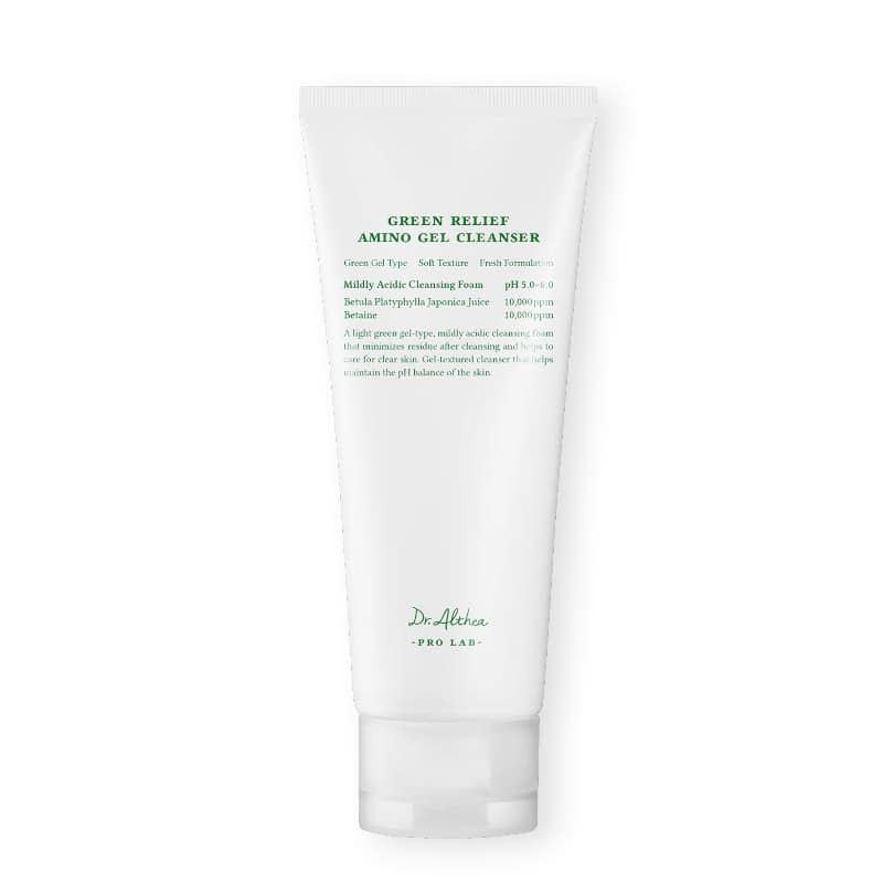 gel cleanser aminoacidos piel sensible green relief limpiador suave 100ml